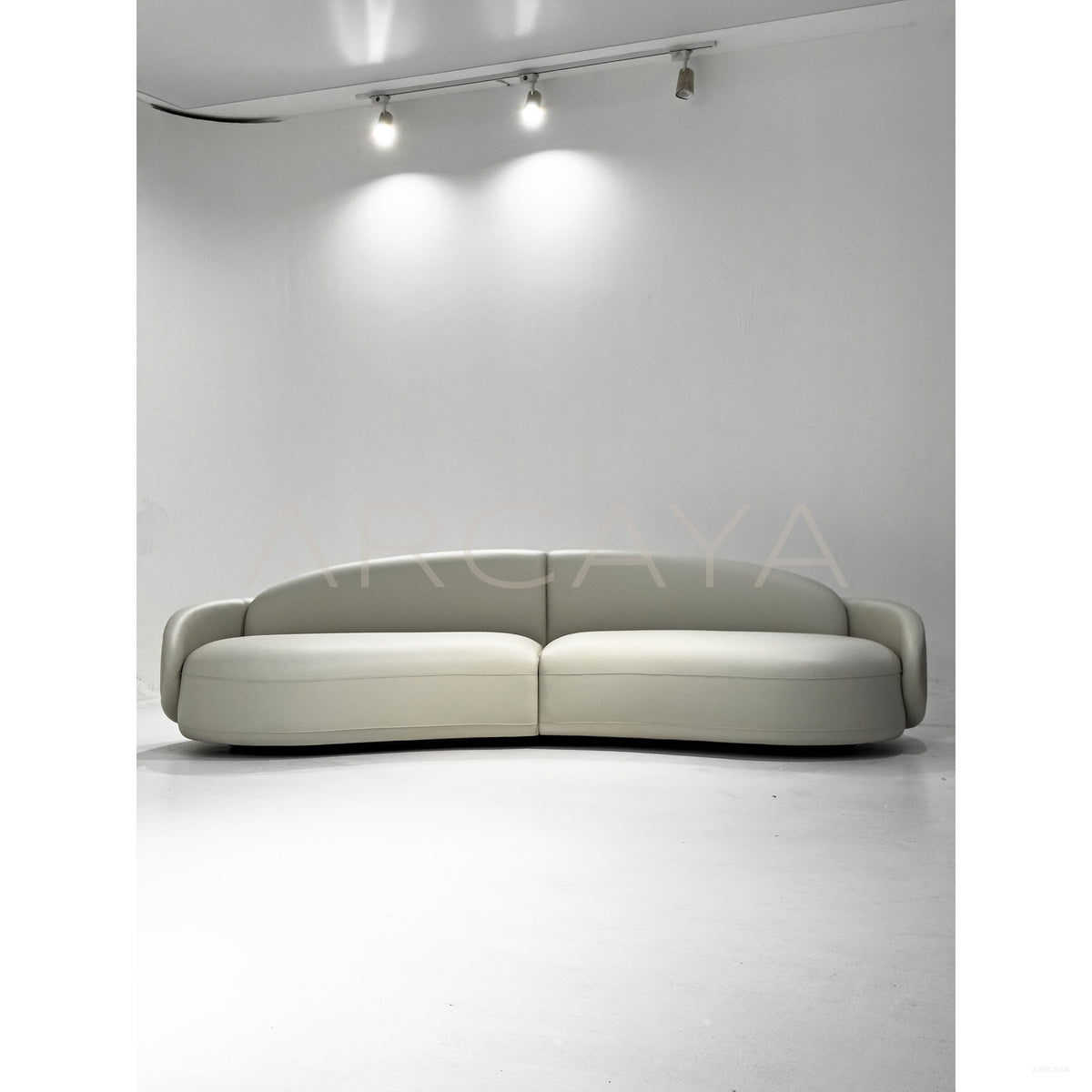 Curved Irregular Sofa in detail