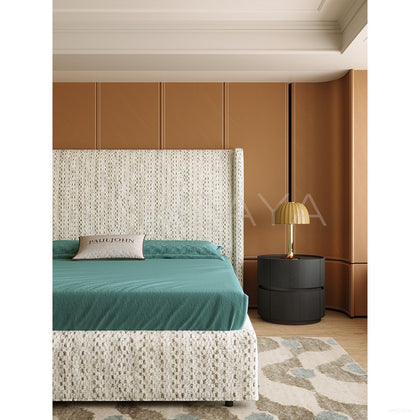 High Headboard Bed - scene