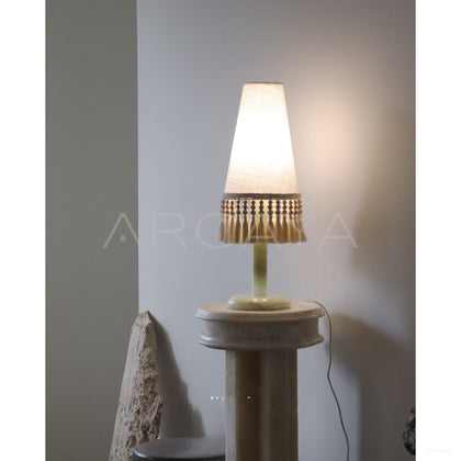 Aston Woven Shadow Lamp — Table Lighting - scene