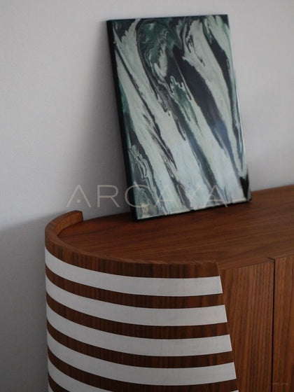 Yiduo Warm Wood Tv Stand - detail