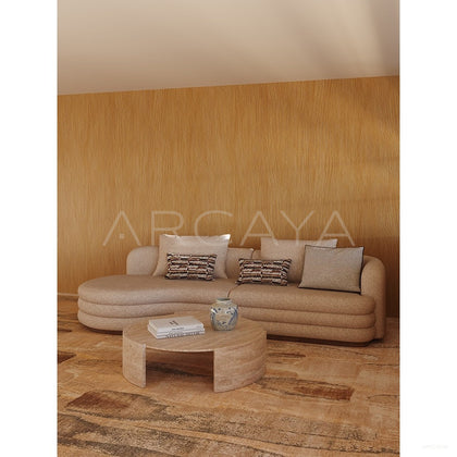 Thick Cut Sandwich Linen Sofa - scene