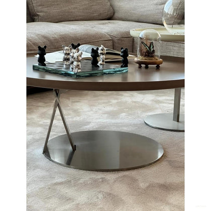 Yuanman Round Coffee Table - scene