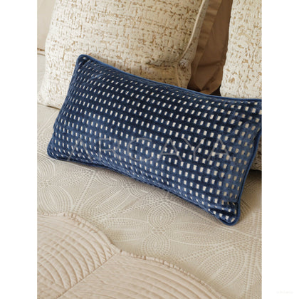 Royal Blue Bedroom Furniture Set - scene