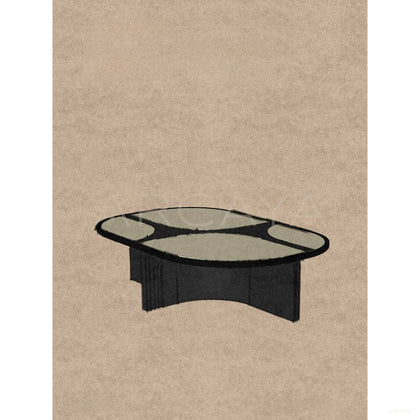 Designer Furniture Model — Coffee Table - scene