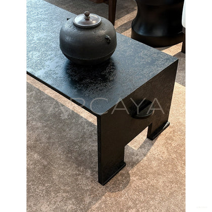 Textured Statement Piece — Coffee Table - scene
