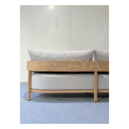 Balmain Aluminum Outdoor Sofa - scene