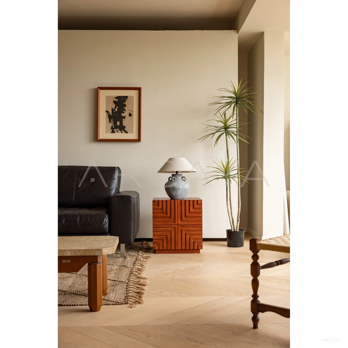 Zhuyan Solid Wood Modular Cabinet in detail