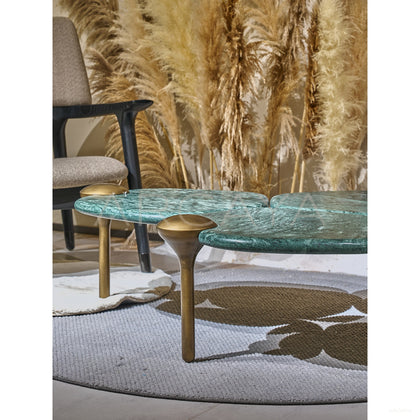 Stone Art Coffee Table - scene
