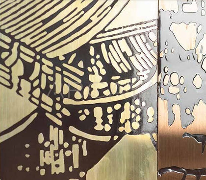 Mixed Media Wall Art 2503H0063 - detail