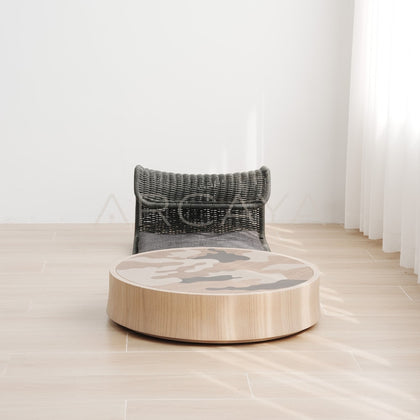 Yiduo Rattan Lounge Chair And Coffee Table - main
