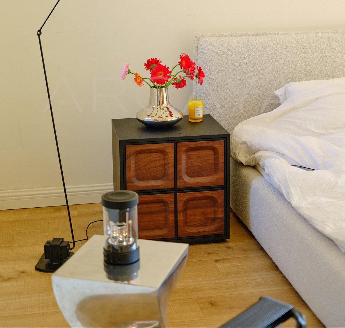 Dio Building Block Nightstand Cabinet in detail