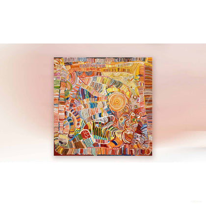 Mixed Media Wall Art 2503D0122 - scene