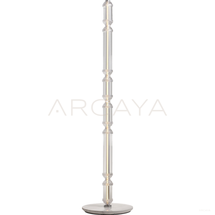 Clear Bamboo Joint Floor Lamp 96336 - scene
