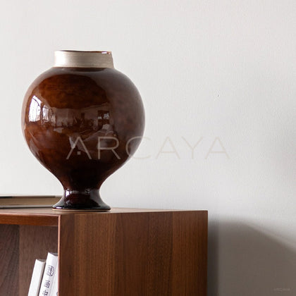 Dadan Kiln Glaze Stoneware Vase - main