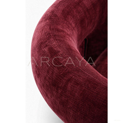 Retro Romantic Curved Sofa - scene