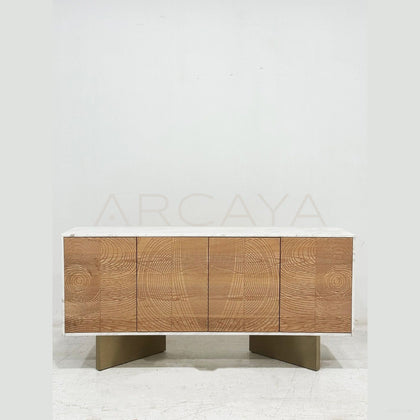 Tree Ring Carved Sideboard - scene