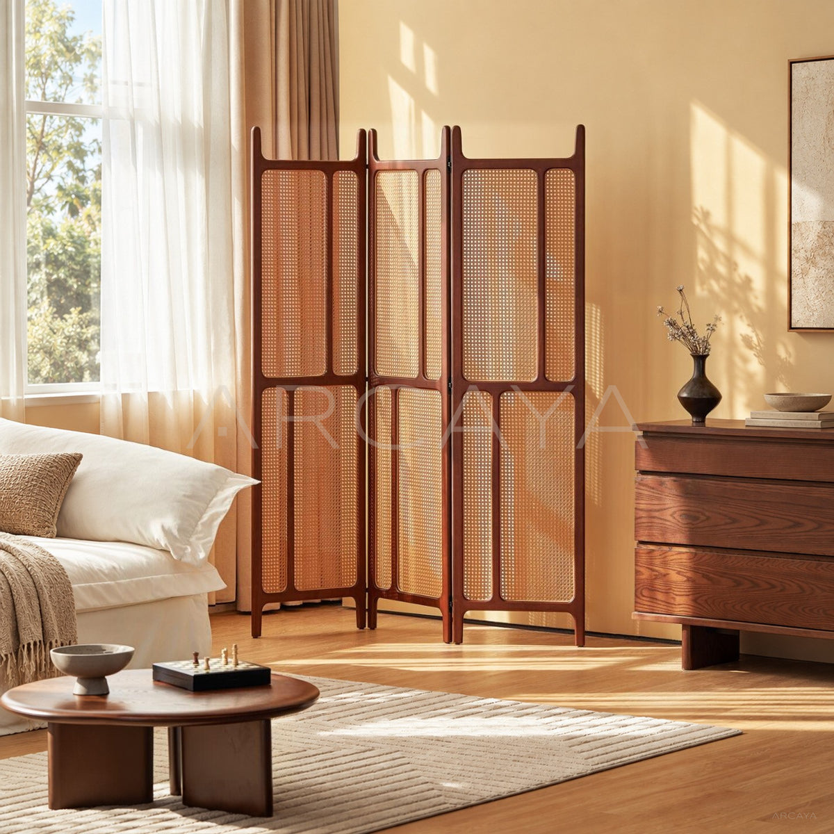 Bamboo Charm Folding Screen - main