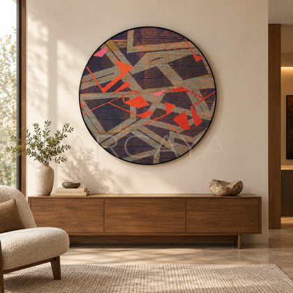 Round Wall Art 2509H0096 - main