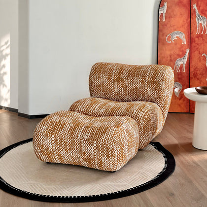 Lazy Lounge Chair With Ottoman - main