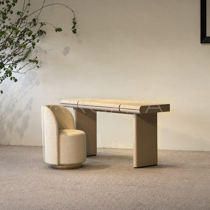 Minimalist Wraparound Desk Vanity - main