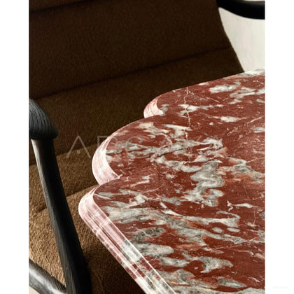 Aston Yunqi Oriental Red Side Table - scene