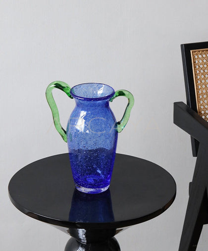 Mid Century Glass Vase New Home - scene