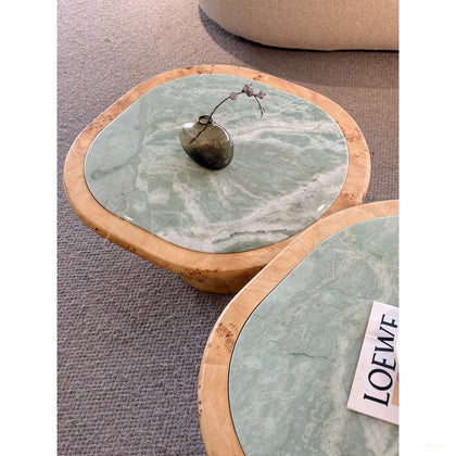 Tiffany Green Coffee Table - scene