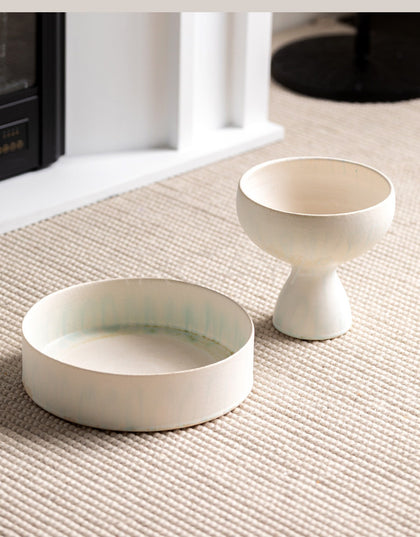 Dadan Mist Blue Ceramic Vessel - scene