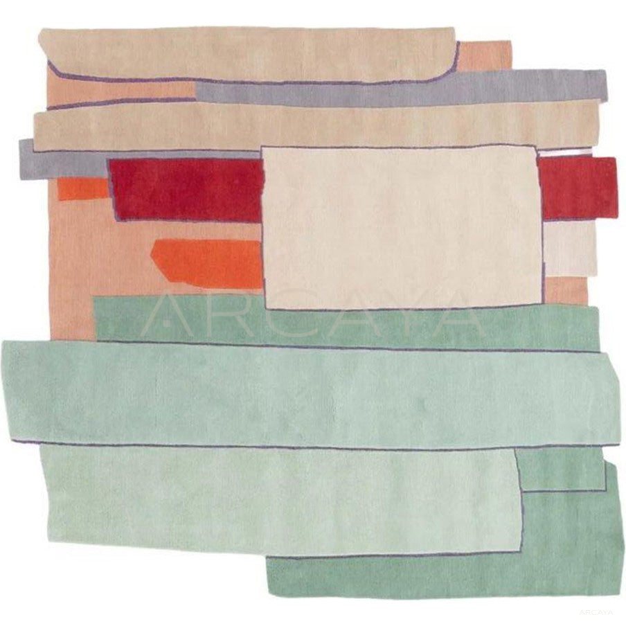 Custom Hand Tufted Rug Dsm P059 C02 in detail