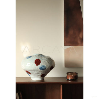 Vintage Jingdezhen Designer Art Vase - scene