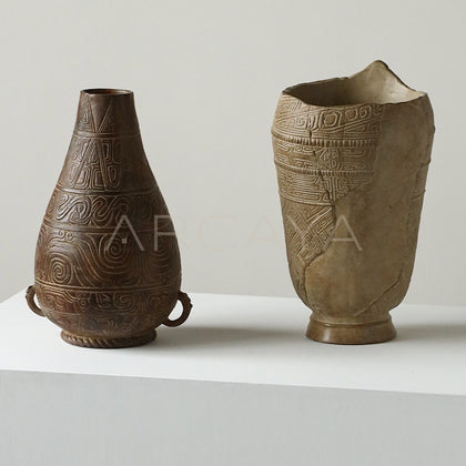 Western Zhou Bronze Style Vase Ornament - main