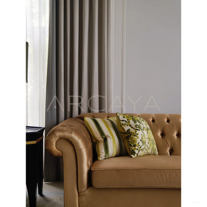 Garden Textured Tufted Sofa - scene