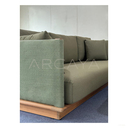 Custom Outdoor Sofa - scene