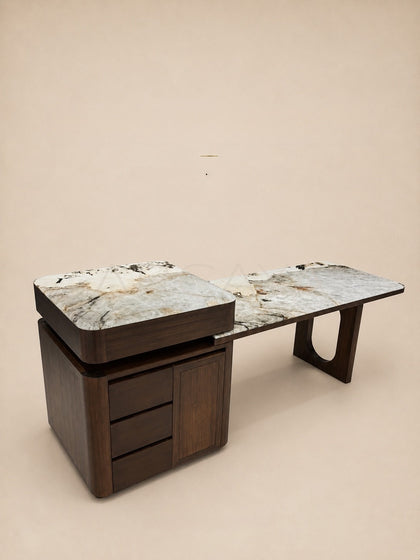 Daze Crystal Pandora Stone Island Table - scene