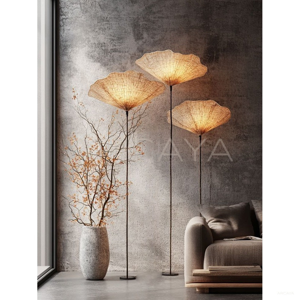 Wabi Sabi Floor Lamp Collection in detail
