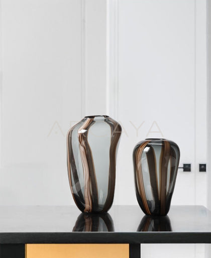 Glass Art Vase Modern - scene