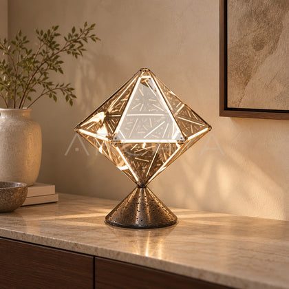 Prism Flat Diamond Table Lamp 95372 - main