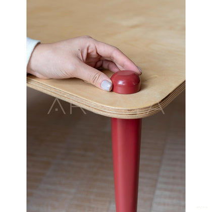 Luoli Red Coffee Table - scene