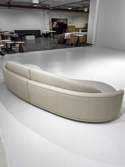 Curved Irregular Sofa - scene