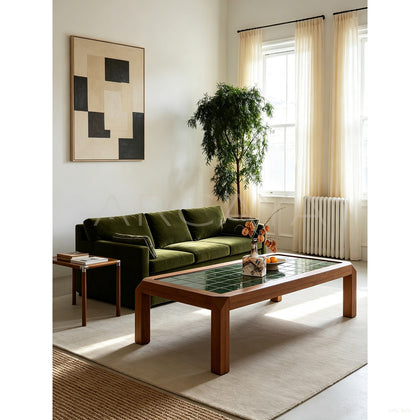 Moss Green Coffee Table - main