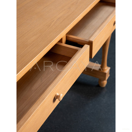 Solid Wood Desk - scene