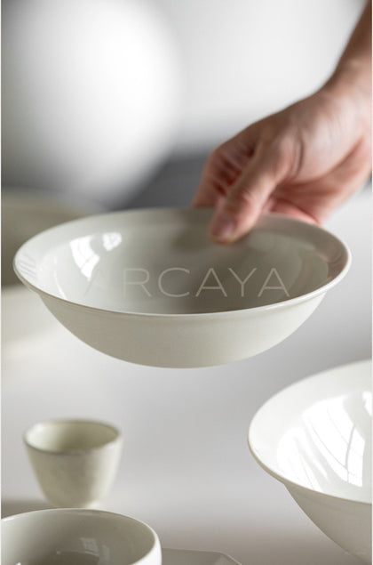 Sunxun Collab Minimalist Plain Conical Bowl - scene