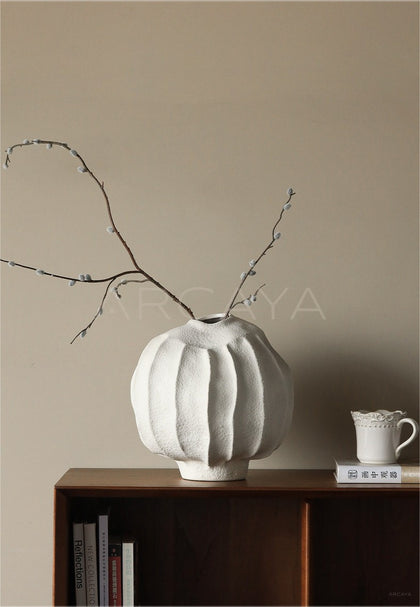 Wabi Sabi Jingdezhen Handmade Ceramic Vase - scene