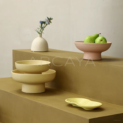 Ceramic Fruit Offering Plate - main