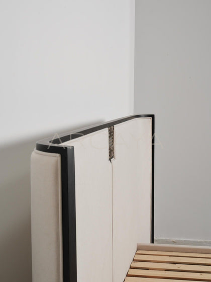 New Chinese Style Custom Bed - detail