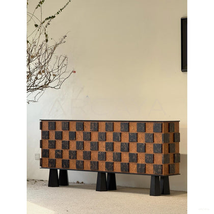 Art Veneer Entryway Storage Cabinet - scene