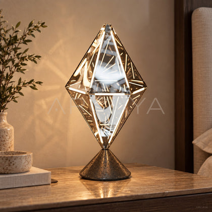 Prism Long Diamond Table Lamp 95372 - main