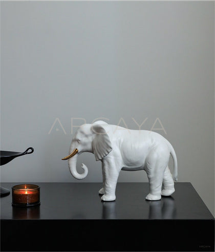 Ceramic Elephant Ornament - scene