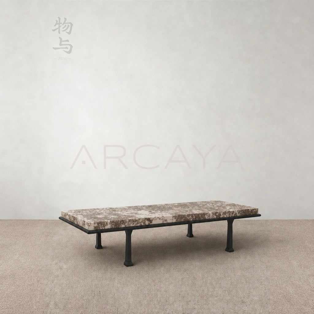 Marble Bronze Coffee Table - main