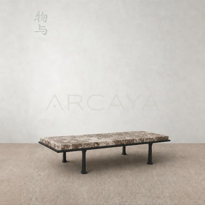 Marble Bronze Coffee Table - main